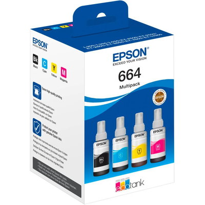Epson EcoTank 4-colour Multipack T 664                     T 6646