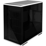 SST-LD01B Lucid Mini Tower Micro ATX, Tempered Glass, Silverstone