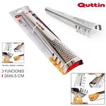 Razatoare, ustensila inox cu 3 functii pentru paste 26 cm Quttin, 