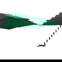 Umbrela in consola de gradina vidaXL