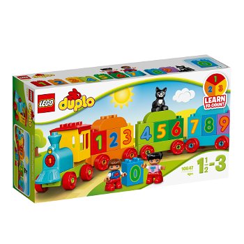 LEGO DUPLO - Trenul cu numere 10847, 23 piese