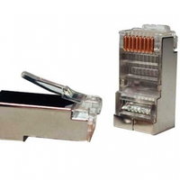 Conector RJ45 cat.5 ecranat, Gembird PLUG5SP