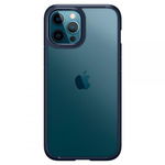 Husa Premium Spigen Ultra Hybrid iPhone 12 / 12 Pro, Navy Blue, Spigen