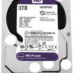 HDD intern WD Purple, 3TB, 5400RPM, SATA III