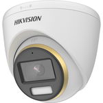 Camera de supraveghere hikvision turbo hd turret ds-2ce72df3t-fs(3.6mm) (o-std) 2mp color vu - imagini color pe timp de noapte