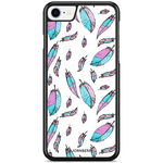 Bjornberry Shell iPhone 7 - Pene roz/albastru, 