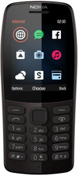 Telefon mobil Nokia 210 (2019) Dual SIM Charcoal Black