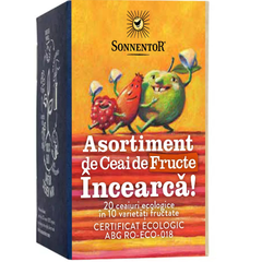 Ceai Incearca!-Asortiment de Ceai de Fructe 20pl, Sonnentor,