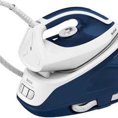 Statie de calcat Tefal Express Essential SV6116E0 , 2200W, 5.3 bari, jet de abur 270 g/min, abur variabil 0-120g/min, talpa Xpress Glide, rezervor apa 1.4 L, oprire automata, alb/albastru Statie de calcat Tefal Express Essential SV6116E0 , 2200W, 5.3 bari, jet de abur 270 g/min, abur variabil 0-120g/min, talpa Xpress Glide, rezervor apa 1.4 L, oprire automata, alb/albastru