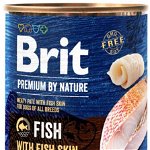 BRIT Premium by Nature Conservă pentru câini, Peşte cu piele, Brit Premium