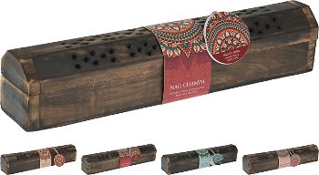 Set aromaterapie in cutie de lemn , Bookcity