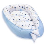 Cosulet bebelus pentru dormit Kidizi Baby Nest Cocoon 90x50 cm Milky Way, Kidizi