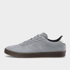 Încălțăminte lifestyle sneakerși OAK din piele pentru bărbați - gri, 4F Sportswear