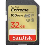 Sandisk Card de memorie SanDisk Extreme SDSDXVV-256G-GNCIN, SDXC, 256GB, UHS-I U3, Clasa 10, V30, Sandisk
