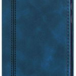 Protectie Book Cover Lemontti Leather Case Magnetic EDA00519806B pentru Huawei P30 Lite (Albastru)