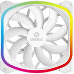 Ventilator ENERMAX SQUA Snow Edition, 12 cm, RGB PWM, Alb, ARGB