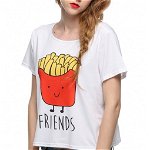 Tricou Funky Friends Fries, Mahoni.ro