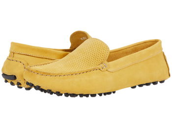 Incaltaminte Femei Massimo Matteo Perf Venetian Driver Amarelo Nubuck, Massimo Matteo
