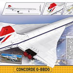 Set de constructie - Concorde G-BBDG, Cobi