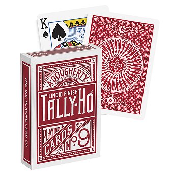 Carti de joc - Tally-Ho Circle Back, Red