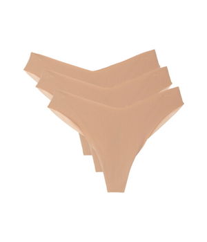 Imbracaminte Femei Journelle Victoire Jolie Thong 3-Pack Praline, Journelle