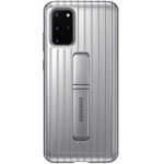 Protectie Spate Samsung Standing EF-RG985CSEGEU pentru Samsung Galaxy S20 Plus (Argintiu)