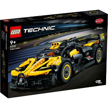 Bolid Bugatti Lego Technic, 9 ani+, 42151, Lego