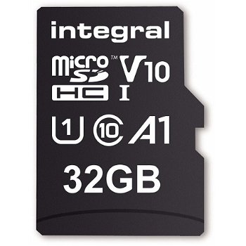 Card memorie Integral 32GB MICRO SDHC 100V10, Read 100MB/s U1 V10 + ADAPTER