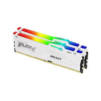 Memorie Kingston FURY Beast RGB White 32GB DDR5 5200MHz CL36 Dual Channel Kit KF552C36BWEAK2-32