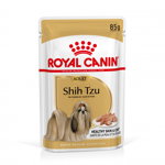 Hrana umeda pentru caini, Royal Canin, Shih Tzu Adult Mousse, 12 x 85g