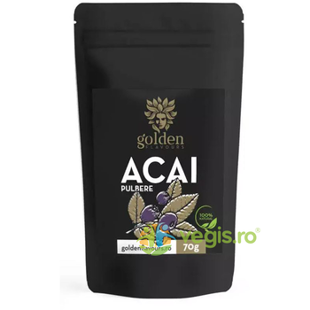Acai pulbere, 100% naturala, 70g, Golden Flavours