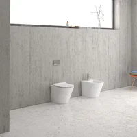 Bideu stativ Karag Sorento Alb Lucios, 