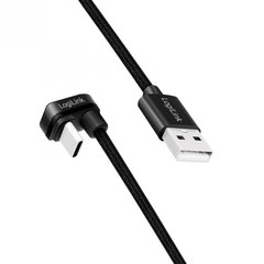 CABLU alimentare si date LOGILINK, pt. smartphone, USB 2.0, USB Type-C (T) la USB-A (T) la 180 grade, 3m, 2 x ecranat, aluminiu, negru, "CU0195" (timbru verde 0.08 lei) CABLU alimentare si date LOGILINK, pt. smartphone, USB 2.0, USB Type-C (T) la USB-A (T) la 180 grade, 3m, 2 x ecranat, aluminiu, negru, "CU0195" (timbru verde 0.08 lei)