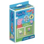 Joc De Constructie Magnetic, Geomag, Peppa Pig - A Day With Peppa Magicube, 2 Piese