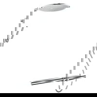 Coloana de dus Axor ShowerSolutions Select 350 1jet cu baterie termostatata 800  crom, Axor