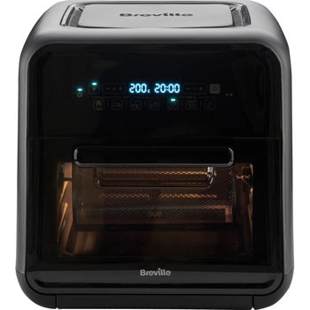 Friteuza cu aer cald BREVILLE VDF127X-DIM, 10.6L, 2000W, Negru