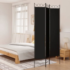 Paravan de camera cu 3 panouri vidaXL, antracit, 120x220 cm, textil, 3.14 kg Paravan de camera cu 3 panouri vidaXL, antracit, 120x220 cm, textil, 3.14 kg