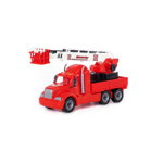 Masina pompieri+macara - Mike, 82x19x37 cm, Wader, POLESIE
