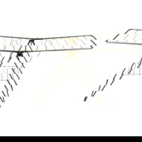 Uscator de rufe pliabil Amigo ERTONE G92U, sustine 15KG, inaltime 92cm, dimensiune 58x101cm, cadru metalic Engros, Ertone