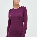 Icebreaker longsleeve funcțional 260 Tech culoarea violet, Icebreaker