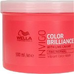 Wella Invigo Color Brilliance masca de par pentru par fin 500ml, Wella