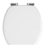 Capac de toaleta, Wenko, Urbino, 36 x 42.5 cm, mdf, alb, Wenko