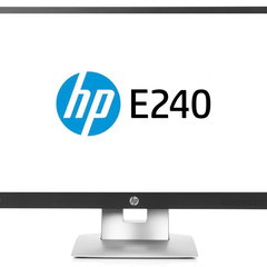 Monitor Second Hand HP EliteDisplay E240, 24 Inch IPS, Full HD, VGA, DisplayPort, HDMI, USB