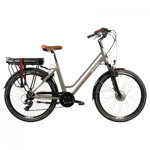 Bicicleta Electrica Devron 26120 - 26 Inch, M, Gri, Devron