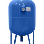 Vas expansiune pentru hidrofor Fornello 200 litri, vertical, cu picioare si manometru, culoare albastru, presiune maxima 10 bar, membrana EPDM , Fornello