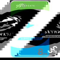 Hard Disk Desktop Seagate SkyHawk AI, 8TB, 7200RPM, SATA III