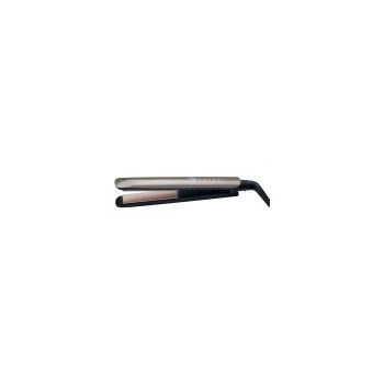 Placa de indreptat parul Remington Keratin Therapy Pro S8590, 230º, LCD, Easy Lock, Auriu
