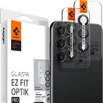 Pachet Spigen Spigen Glass EZ Fit Optik Pro 2, negru - Samsung Galaxy S23/S23+, Spigen