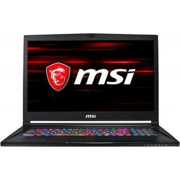 Laptop Gaming MSI GS73 Stealth 8RE cu procesor Intel® Core™ i7-8750H pana la 4.10 GHz, Coffee Lake, 17.3", Full HD, 120Hz, 16GB, 1TB + 128GB SSD, NVIDIA GeForce GTX 1060 6GB, Free DOS, Black