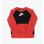 Nike Kids Printed Crewneck Sweatshirt Culoarea Red BM7898038